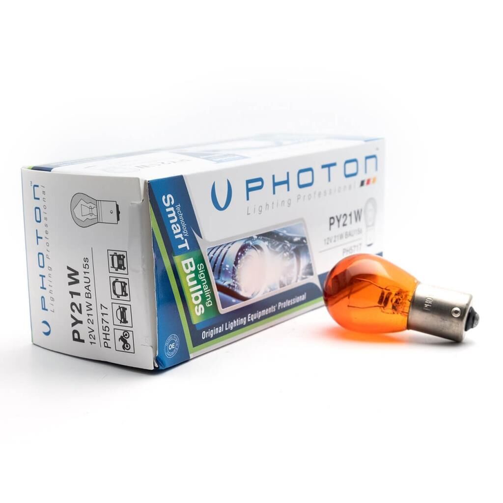 Photon Py21W 12V 93 Amber Şaşı Tırnak 10 Adet PH5717