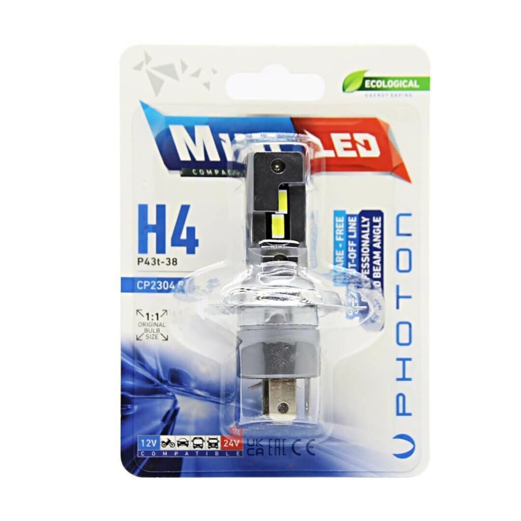 Photon Mini H4 16000 Lumens Compact Led