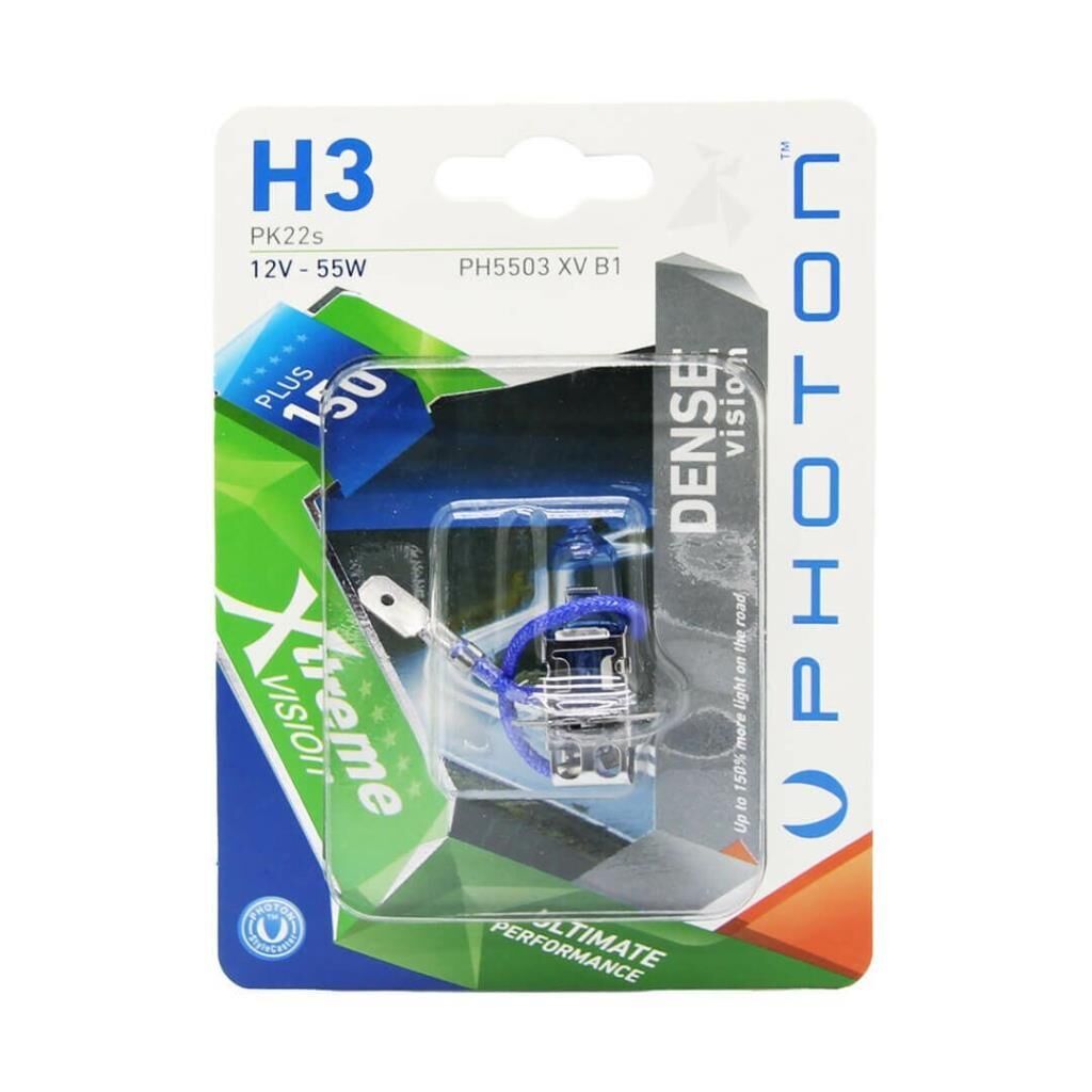 Photon H3 Xtreme Vision Blister +%150 Fazla Işık (TEKLİ BLİSTER)