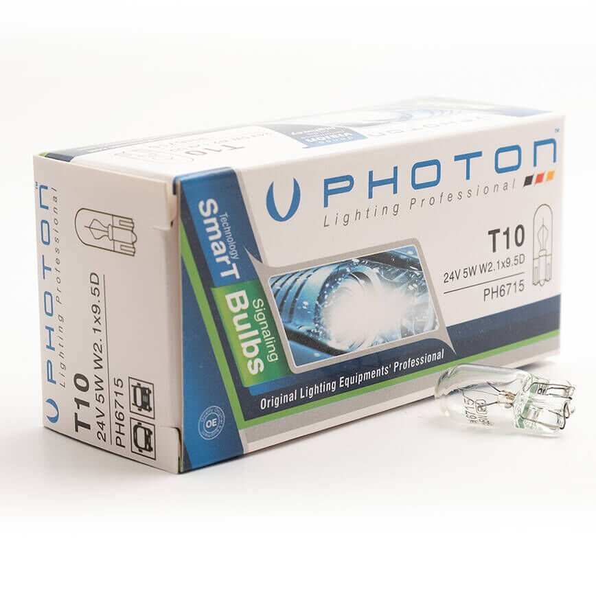 Photon T10 24V W5W Dipsiz 10 Adet PH6715