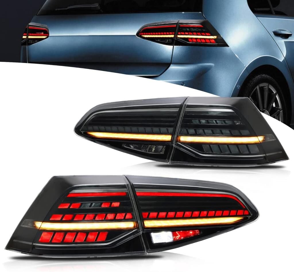 VW GOLF 7-7,5 ile Uyumlu 7,5 DİZAYN HIGHLINE STOP FÜME 2013-2020