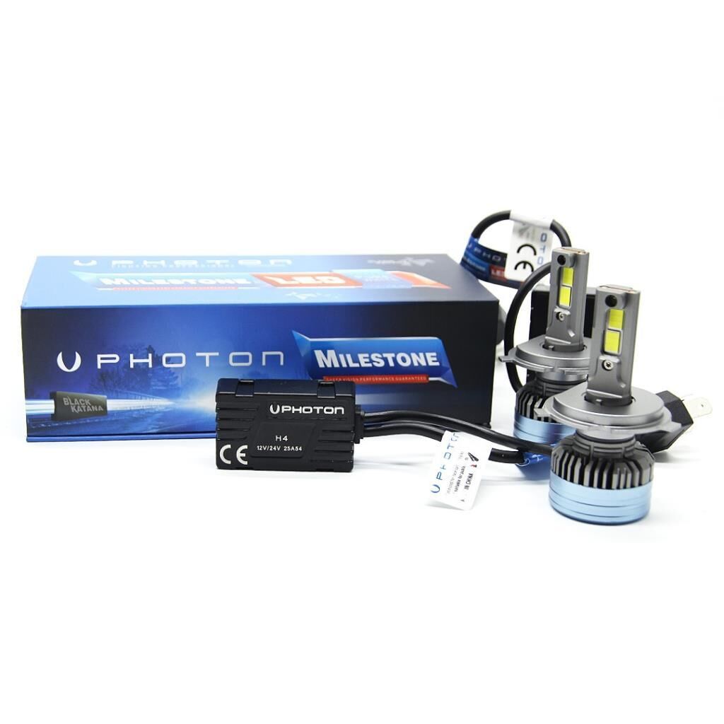 PHOTON MILESTONE H4 30000 LUMEN BLACK KATANA EDITION