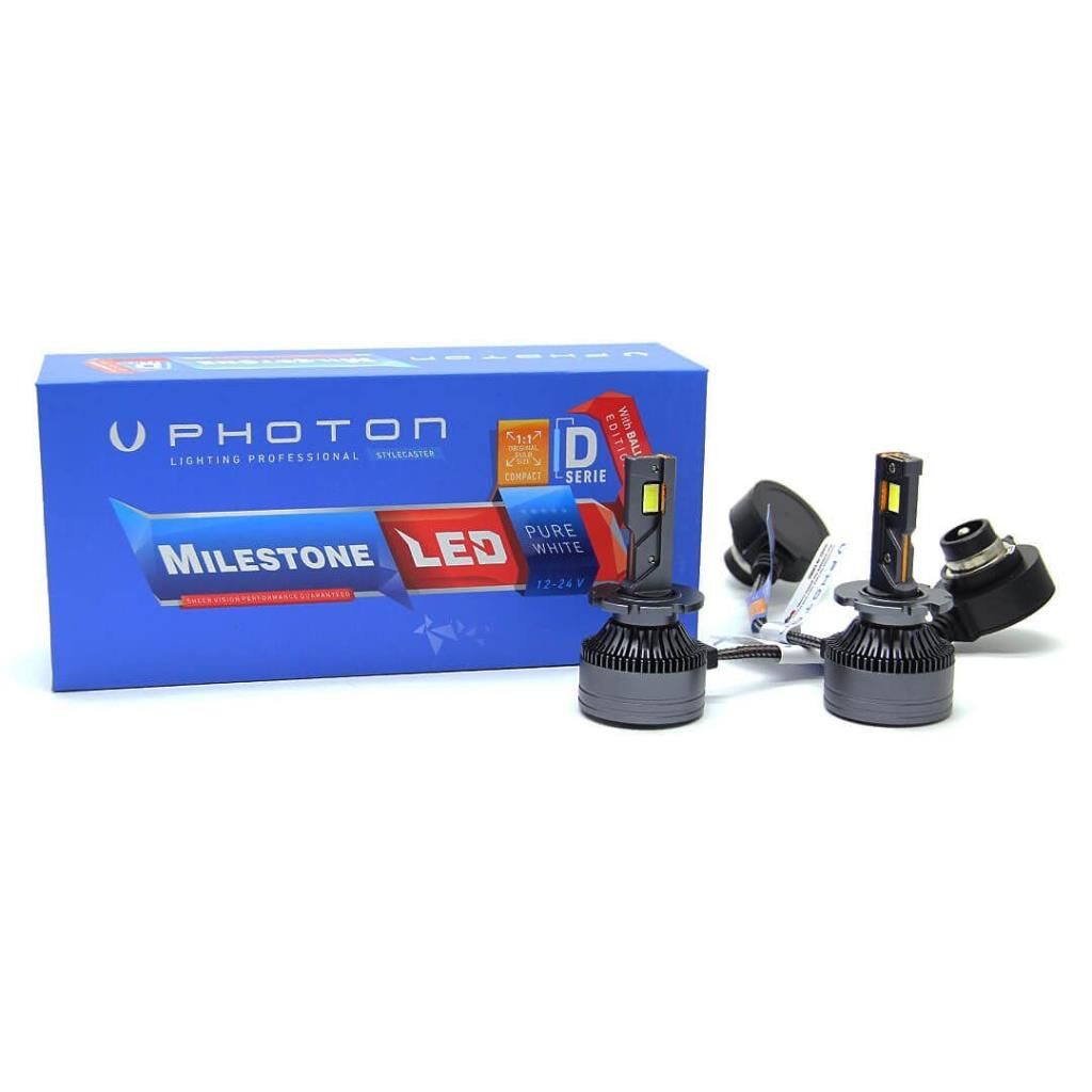 TOYOTA Avensis 2012-2015 ile uyumlu Photon Milestone D4S LED 28000 Lümen 6000 Kelvin