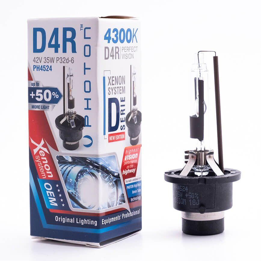 Photon D4R 4300K +%50 More Vısıon Ampul
