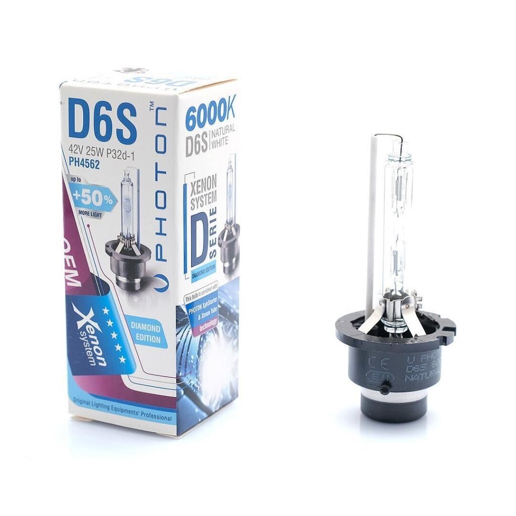 Photon D6S 6000K +%50 More Vısıon Ampul
