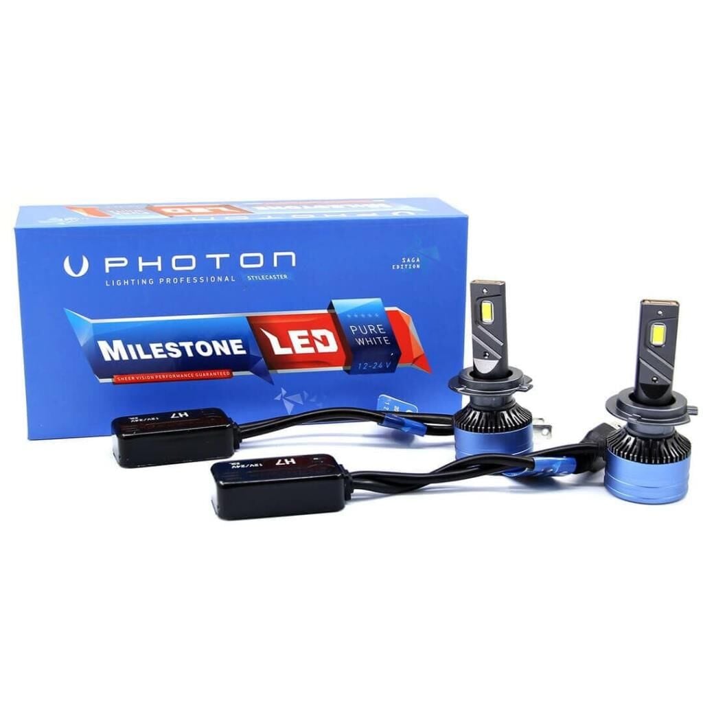 Photon Milestone Saga H7 30000 Lümen A3 Uyumlu Kısa LED Far
