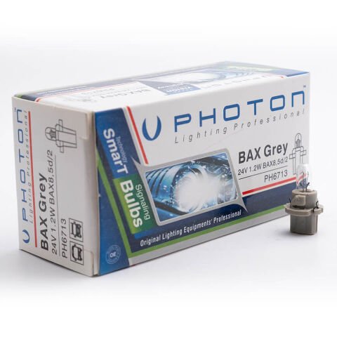 Photon Bax Gri 24V 1.2W Gri 10 Adet PH6713