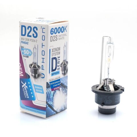 MAZDA 5 2010-2016 ile uyumlu Photon 6000 Kelvin  D2S Xenon %50 Fazla ışık 1 Adet