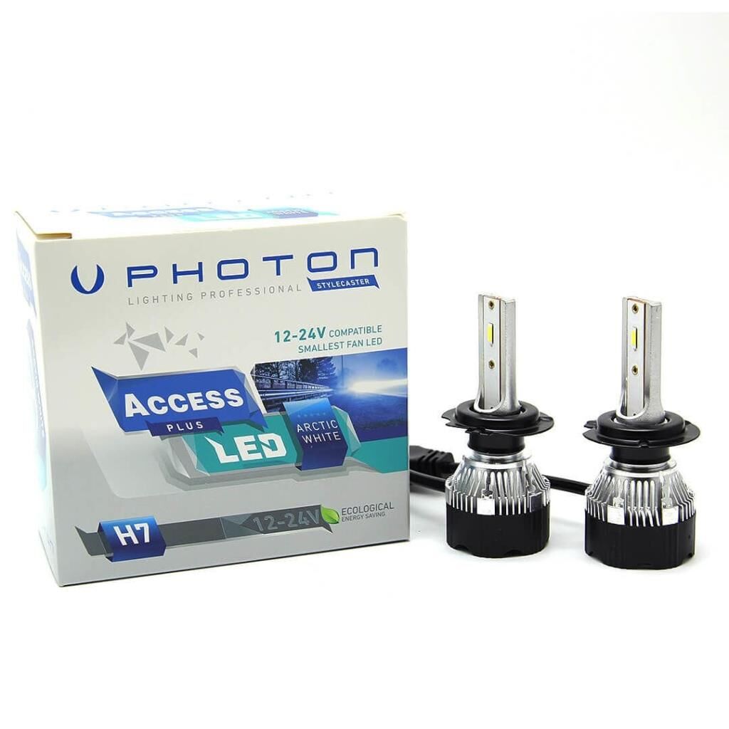 Photon Access  H7 12000 Lümen Duster Uyumlu Kısa LED Far