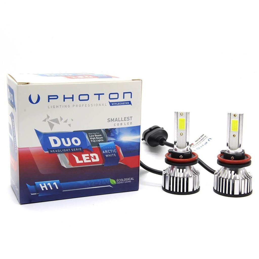 MERCEDES BENZ C Class 2011-2015 ile uyumlu Photon Duo  H11 Sis Lambası 12000 Lumens