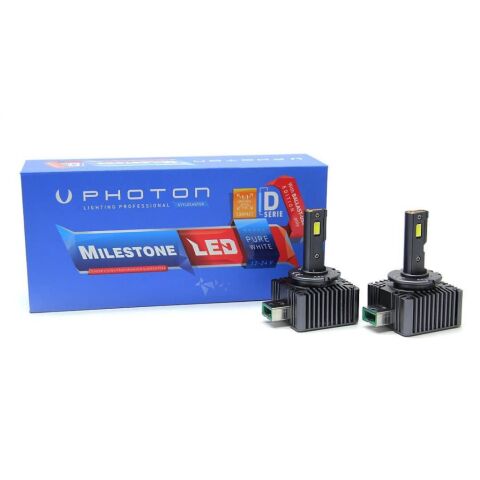 JAGUAR F Pace 2016- ile uyumlu Photon Milestone D3S LED 28000 Lümen 6000 Kelvin