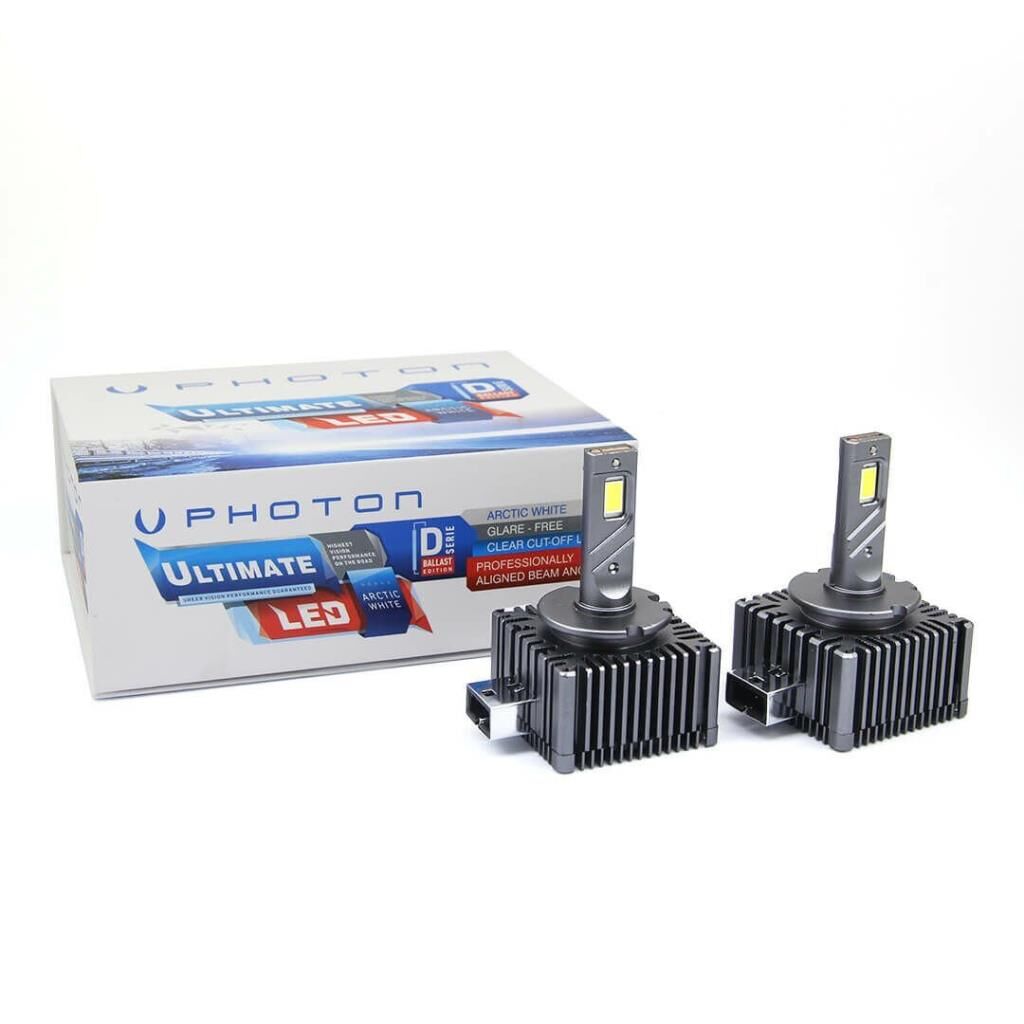 BMW 3 Series 2005-2008 ile uyumlu Photon Ultimate D1S LED 6000 Kelvin 19000 Lümen