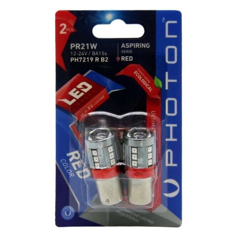 Photon P21W RED 93 PH7219 R B2