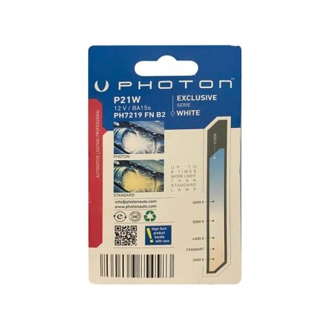 Photon P21W Beyaz Fanlı Blister
