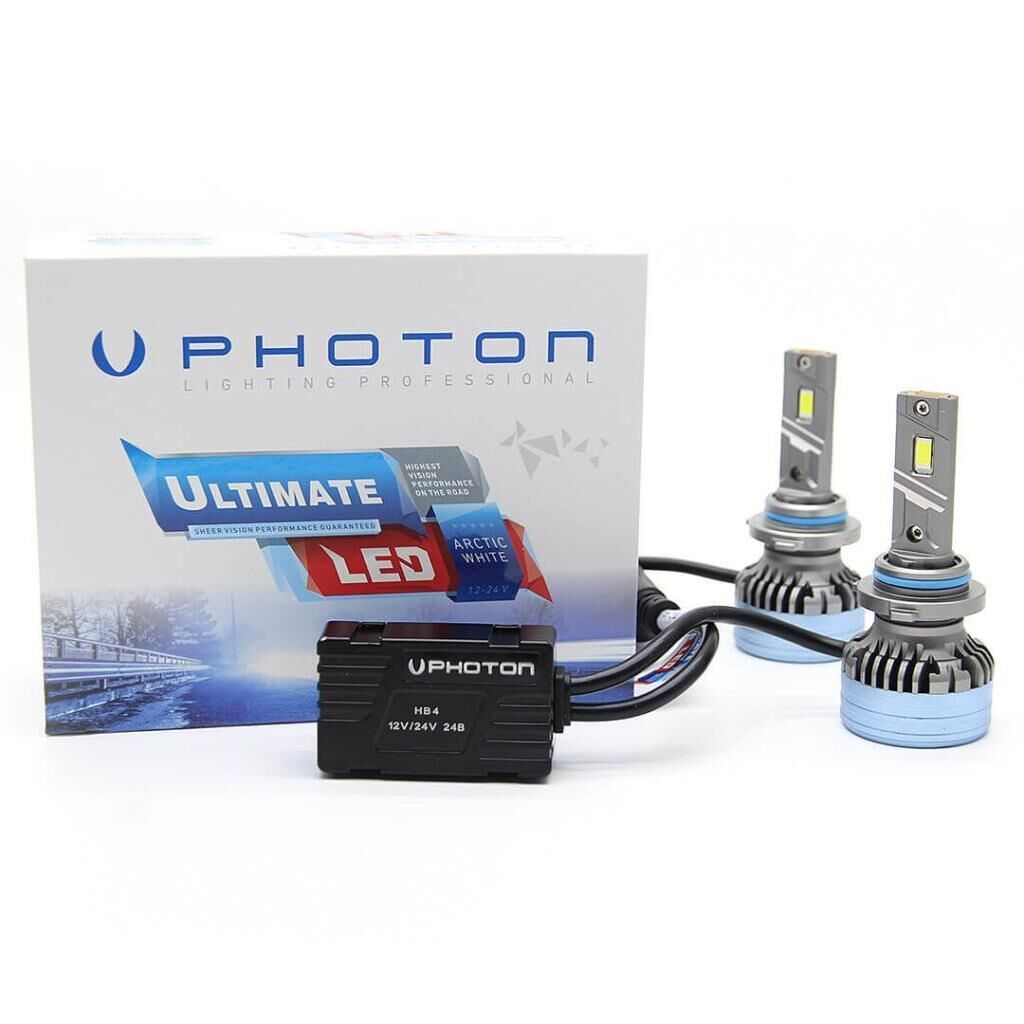 Photon Ultimate HB4 9006 12-24V Led Headlıght 19000 Lumens