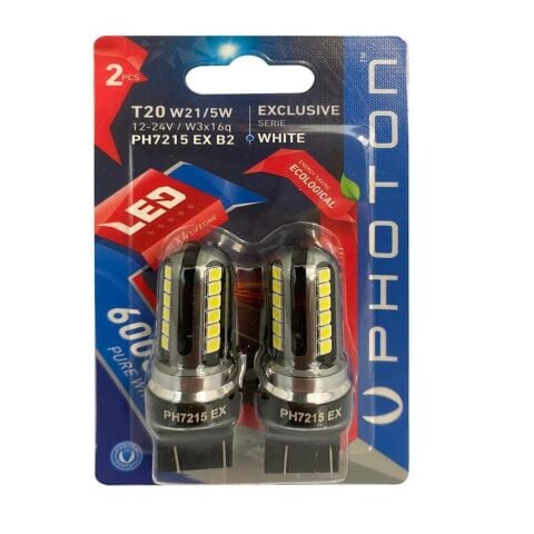 Photon T20 Led 21/5W Can-Bus Exclusive Serisi PH7215 EX