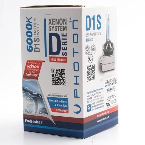 PHOTON D1S 6000K XENON AMPUL %50 FAZLA IŞIK PH4512