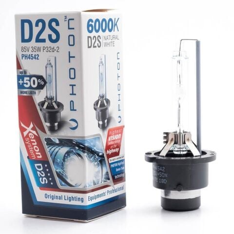 Photon D2S 6000K +%50 More Vısıon Ampul