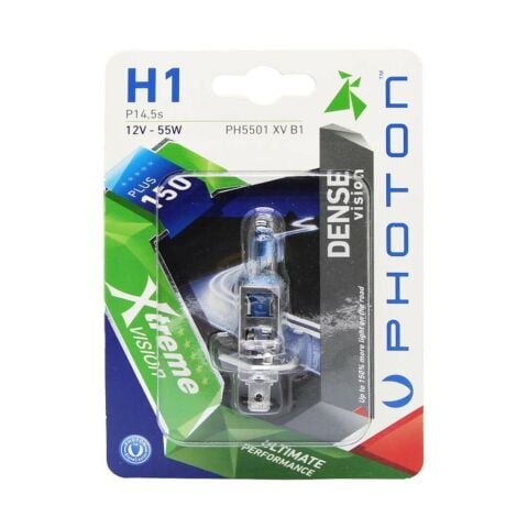 Photon H1 Xtreme Vision Blister +%150 Fazla Işık (TEKLİ BLİSTER)