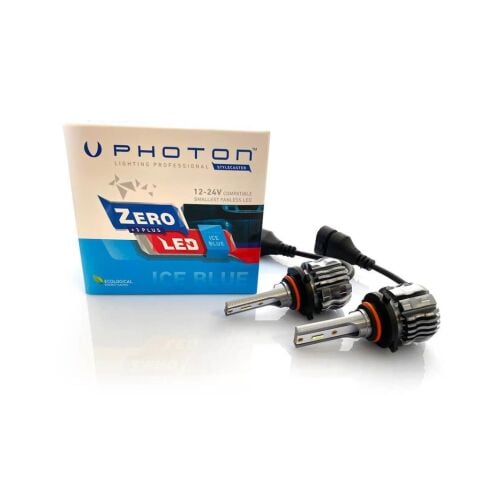 Photon Zero HB3 9005 / HB4 9006 Buz Mavisi +3 Plus Fansız Led