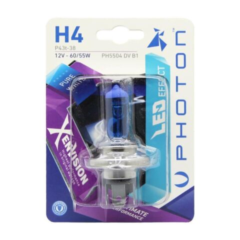 Photon H4 60/55W Xen Vision Blister (TEKLİ BLİSTER)