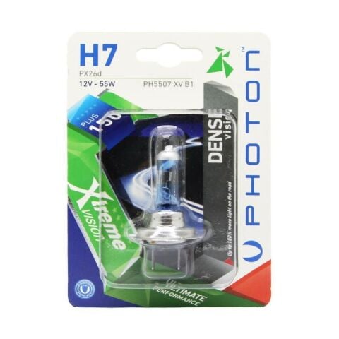 Photon H7 Xtreme Vision Blister +%150 Fazla Işık (TEKLİ BLİSTER)
