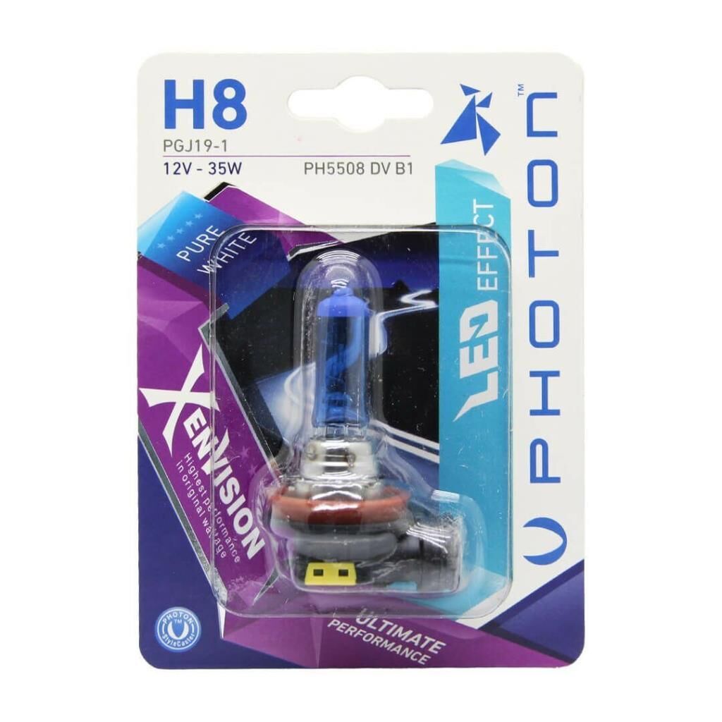 Photon H8 12V 35W Xen Vision Blister (TEKLİ BLİSTER)
