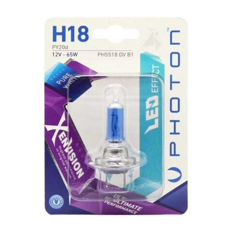 Photon H18 12V 65W Xen Vision Blister (TEKLİ BLİSTER)