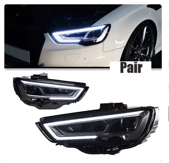 AUDI A3 8V ile Uyumludur MAKYAJLI DIZAYN MATRIX FAR 2013-2016
