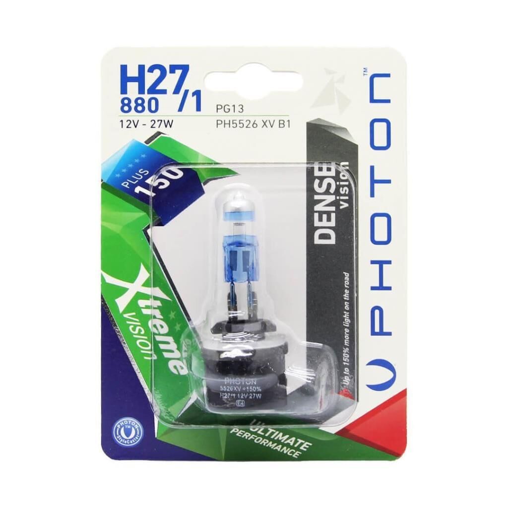Photon H27/1 Xtreme Vision Blister +%150 Fazla Işık (TEKLİ BLİSTER)