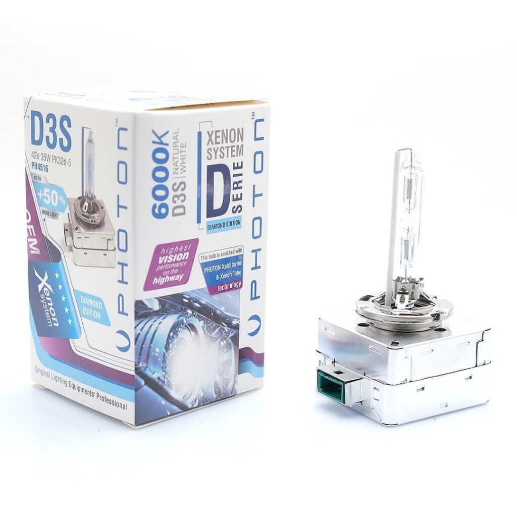 KIA Sportage 2016- ile uyumlu Photon D3S XENON 6000 Kelvin %50 Fazla ışık 1 Adet