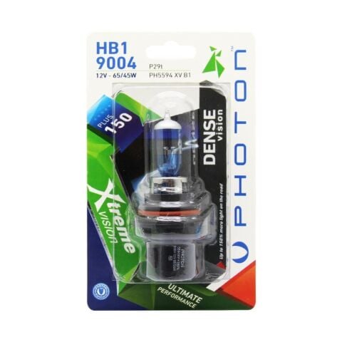 Photon HB1 9004 Xtreme Vision Blister +%150 Fazla Işık (TEKLİ BLİSTER)