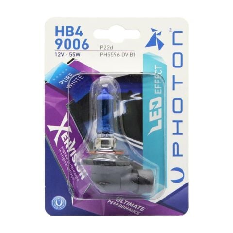 Photon HB4 9006 12V 55W Xen Vision Blister (TEKLİ BLİSTER)