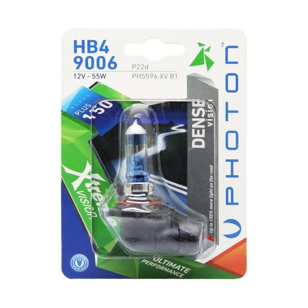 Photon HB4 9006 Xtreme Vision Blister +%150 Fazla Işık (TEKLİ BLİSTER)