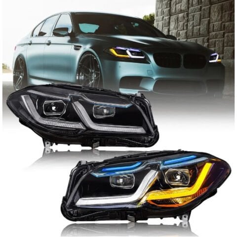 BMW F10 LCI ile Uyumlu G30 LCI DIZAYN FAR 2014-2017