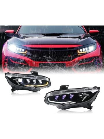 HONDA CIVIC ile Uyumlu 3 LENS DIAMOND FAR FC5