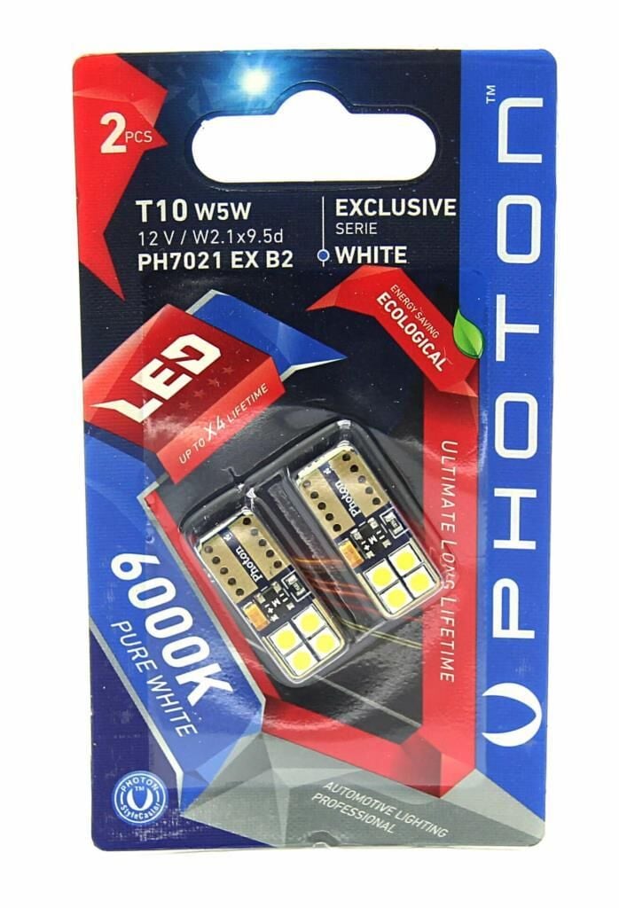 PHOTON W5W T10 PH7021 Can-Bus Özel Plaka LED