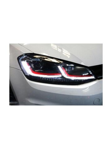 VW GOLF 7 ile Uyumlu 7,5 GTI DİZAYN FAR 2013-2017