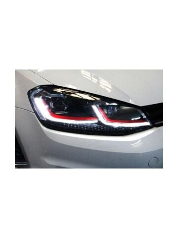 VW GOLF 7 ile Uyumlu 7,5 GTI DİZAYN FAR 2013-2017