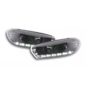 VW SCIROCCO ile Uyumlu HALOGEN UYUMLU LEDLİ MERCEKLİ FAR 2009-2014