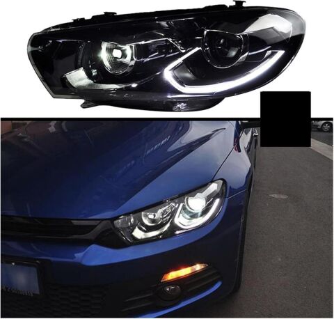 VW SCIROCCO ile Uyumlu HALOGEN UYUMLU MAKYAJLI DIZAYN FAR 2009-2014