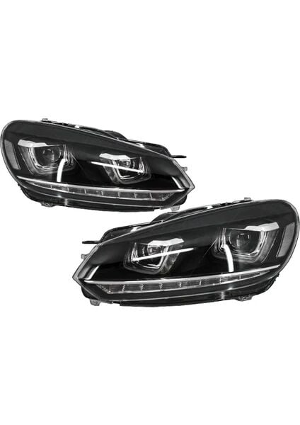 VW GOLF 6 ile Uyumlu 7 R DIZAYN FAR 2008-2013