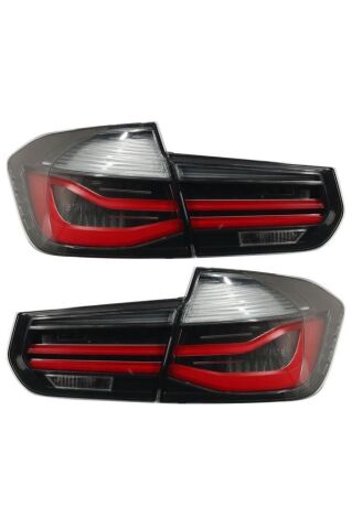 BMW F30 ile Uyumlu LCI DIZAYN STOP  BLACKLINE