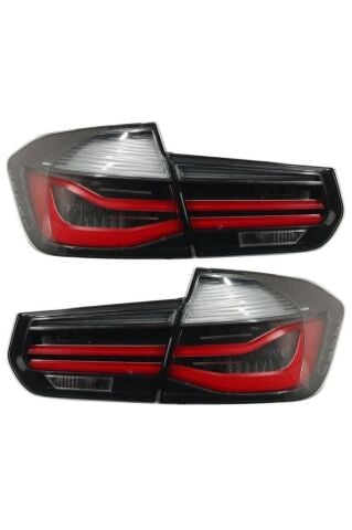 BMW F30 ile Uyumlu LCI DIZAYN STOP  BLACKLINE