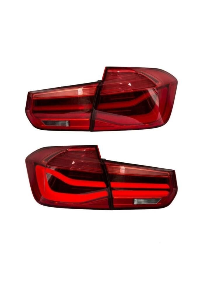 BMW F30 ile Uyumlu LCI DIZAYN STOP REDLINE