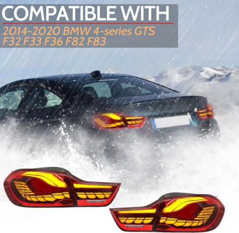 BMW F32/F33/F36 ile Uyumlu GTS STOP KIRMIZI