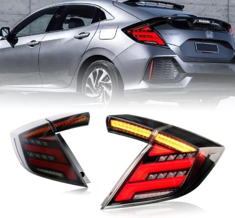 HONDA CIVIC HB ile Uyumlu ANİMASYONLU STOP ŞEFFAF FK7