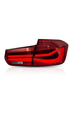 BMW F30 ile Uyumlu LCI DIZAYN STOP REDLINE