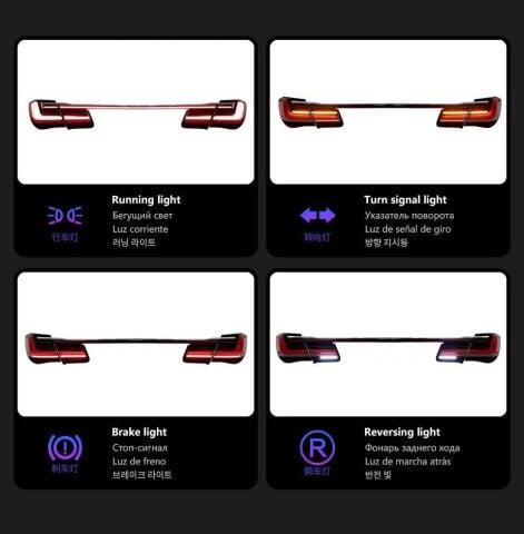BMW F01/F02 ile Uyumlu G11/G12 LCI DIZAYN STOP