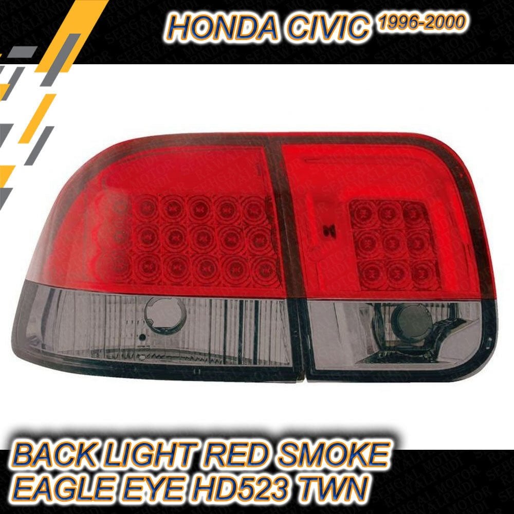 HONDA CIVIC SEDAN ile Uyumlu KIRMIZI BEYAZ LEDLİ STOP 1996-2000